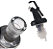 Porta Azeite ou Vinagre com Dosador 300ml Inox e Vidro UNYHOME - Imagem 4