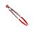 Pinça Pegador Multiuso Pegador de 25,5cm em Silicone Vermelho UnyHome. - Imagem 5