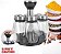 Kit Porta Condimentos 6 PCs + Suporte UnyHome - Imagem 1