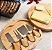 Jogo de 5 Utensílios para Queijo + Suporte em Tabua de Bambu. - Imagem 3