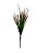 Folhagem Artificial - Capim verde com pontas roxas - Imagem 1