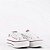 Tênis Allstar/converse Branco/bordo/branco - Imagem 3