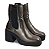 Bota Perlatto Metalizado Onix - Imagem 1