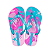 Chinelo Ipanema Rosa/rosa/azul - Imagem 2