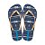 Chinelo Ipanema Bege/azul/dourado - Imagem 3