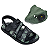 Sandália Jurassic Park Preto/preto/verde - Imagem 1