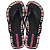 Chinelo Ipanema Preto/preto/rosa - Imagem 1