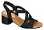 Sandália Modare PretoCamel - Imagem 1