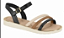 Sandália Modare Preto/creme/camel - Imagem 1