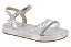 Sandália Molekinha Prata/cristal Silve - Imagem 1
