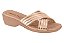 Sandália Beira Rio Ouro Rosado - Imagem 1