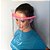 Protetor Facial SuperGlass Convencional - 100% Transparente - Cor Rosa - Imagem 3