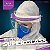 Protetor Facial SuperGlass Convencional - 100% Transparente - Cor Roxo - Imagem 1