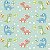 Papel De Parede Infantil Dinossauros Baby - Imagem 1