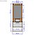 Conjunto Gabinete Cuba Espelho Banheiro Naturalle Branco - Imagem 6