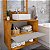 Conjunto Gabinete Cuba Espelho Banheiro Naturalle Off White - Imagem 2