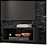 Painel Para Tv Preto Com Nicho Suspenso Nero - Imagem 3