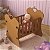 Mini Berço Para Bebê Reborn Natural - Imagem 2