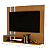Painel De Tv Sala Moderno Nicho Supenso Nature Off White - Imagem 2