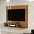 Painel De Tv Sala Moderno Nicho Supenso Nature Off White - Imagem 1