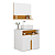 Kit Banheiro Harmonia Branco Naturalle - Imagem 3