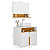 Kit Banheiro Harmonia Branco Naturalle - Imagem 2