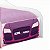 Cama Carro Menina Rosa Kids Solteiro - Imagem 5