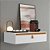 Bancada Cantinho Do Café Suspenso Branco Nature - Imagem 1