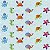 Papel De Parede Infantil Fundo Do Mar Colorido - Imagem 1