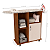 Tábua De Passar Roupa Com Nichos E Porta Freijó Baunilha - Imagem 2