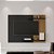 Painel Para Sala Tv Com Detalhe Ripado Preto - Imagem 1