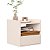Mesa Cabeceira Suspensa Minerva Off White Nature - Imagem 2