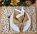 Kit 4 Jogos Americanos Arabesco Dourado De Natal Impermeável 43cmx34cm - UN / 4 - Imagem 6