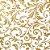 Kit 4 Jogos Americanos Arabesco Dourado De Natal Impermeável 43cmx34cm - UN / 4 - Imagem 2