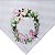Kit 4 Guardanapos Páscoa Floral Vintage Pássaros Da Charlô 40cmx40cm - UN / 4 - Imagem 3