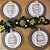 Kit 4 Guardanapos De Tecido Listrado Natal Dourado 40cmx40cm - UN / 4 - Imagem 6