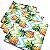 Kit 4 Guardanapo De Tecido Zigzag Alegre Abacaxi 40cmx40cm - UN / 4 - Imagem 1