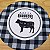 Kit 4 Capas Para Sousplat Churrasco Preto 35cmx35cm - UN / 4 - Imagem 2