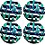 Kit 4 Capas Sousplat Cactos Verde Da Caatinga 35cmx35cm - UN / 4 - Imagem 3