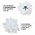 Saco 50 Botões De Flor Artificial Crisântemo Branco Para Decoração Casamento, Igrejas, Aniversários - UN / 50 - Imagem 2