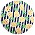 Kit 4 Capas Sousplat Abacaxi Vitral 35cmx35cm - UN / 4 - Imagem 1