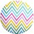 Kit 4 Capas Sousplat Zigzag Alegria 35cmx35cm - UN / 4 - Imagem 1