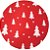 Kit 4 Capas Para Sousplat árvore De Natal 35cmx35cm - UN / 4 - Imagem 1