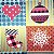 Kit 4 Capas Para Sousplat Retalho Natalino 35cmx35cm - UN / 4 - Imagem 3