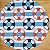 Kit 4 Capas Para Sousplat Replica Naútico 35cmx35cm - UN / 4 - Imagem 2