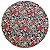 Kit 4 Capas Para Sousplat Floral Romance Charlô 35cmx35cm - UN / 4 - Imagem 1