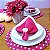 Kit 4 Capas Para Sousplat Poá Pink 35cmx35cm - UN / 4 - Imagem 4