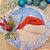 Kit 4 Capas Para Sousplat Gorro De Papai Noel 35cmx35cm - UN / 4 - Imagem 4