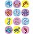 Carimbo Pedagogico Cis Stamp Fundo Do Mar Display Com 24 - Imagem 3