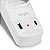 Filtro De Linha 2 Tomadas + Usb Tipo A/c 10a - Imagem 4